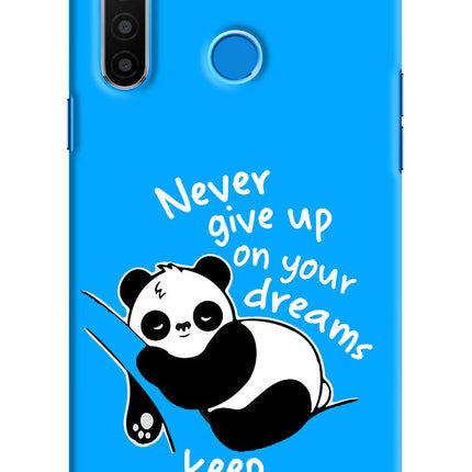 Keep Sleeping Realme 5/5i/5s Hard Case Back Cover by Casekaro