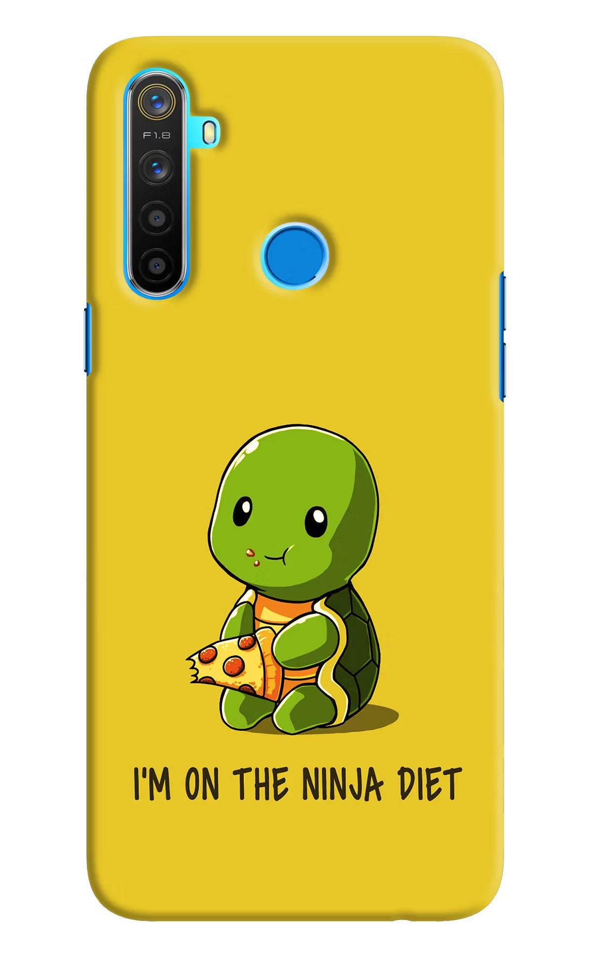 I'm on Ninja Diet Realme 5/5i/5s Hard Case Back Cover by Casekaro