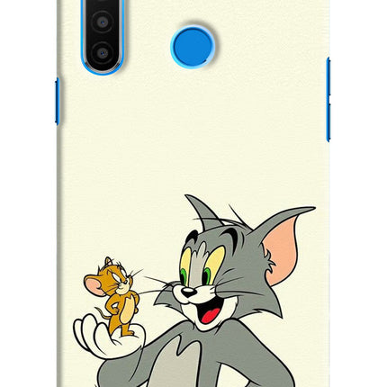 Tom & Jerry Realme 5/5i/5s Hard Case Back Cover by Casekaro