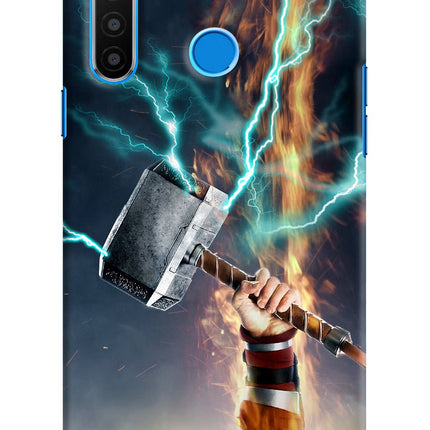 Thor Hammer Mjolnir Realme 5/5i/5s Hard Case Back Cover by Casekaro