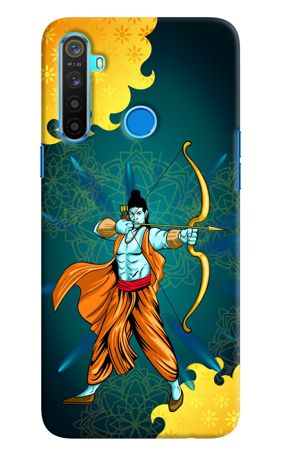 Lord Ram - 6 Realme 5/5i/5s Hard Case Back Cover by Casekaro