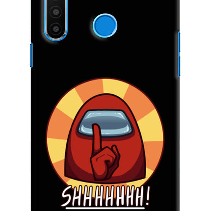 Among Us Shhh! Realme 5/5i/5s Hard Case Back Cover by Casekaro