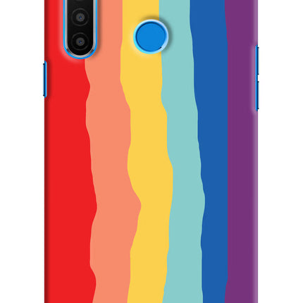 Rainbow Realme 5/5i/5s Hard Case Back Cover by Casekaro