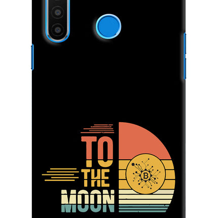 To the Moon Realme 5/5i/5s Hard Case Back Cover by Casekaro