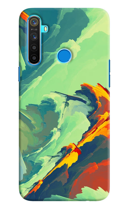 Paint Art Realme 5/5i/5s Hard Case Back Cover by Casekaro
