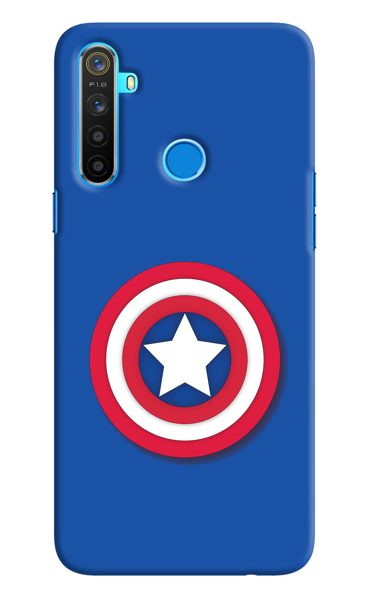 Shield Realme 5/5i/5s Hard Case Back Cover by Casekaro