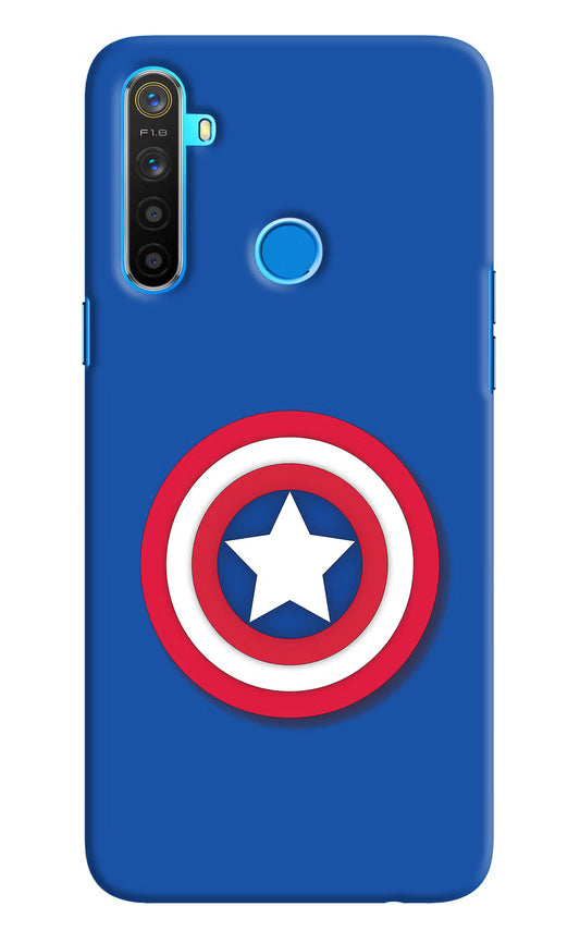 Shield Realme 5/5i/5s Hard Case Back Cover by Casekaro
