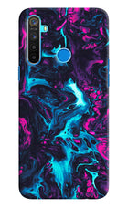 Abstract Realme 5/5i/5s Hard Case Back Cover by Casekaro
