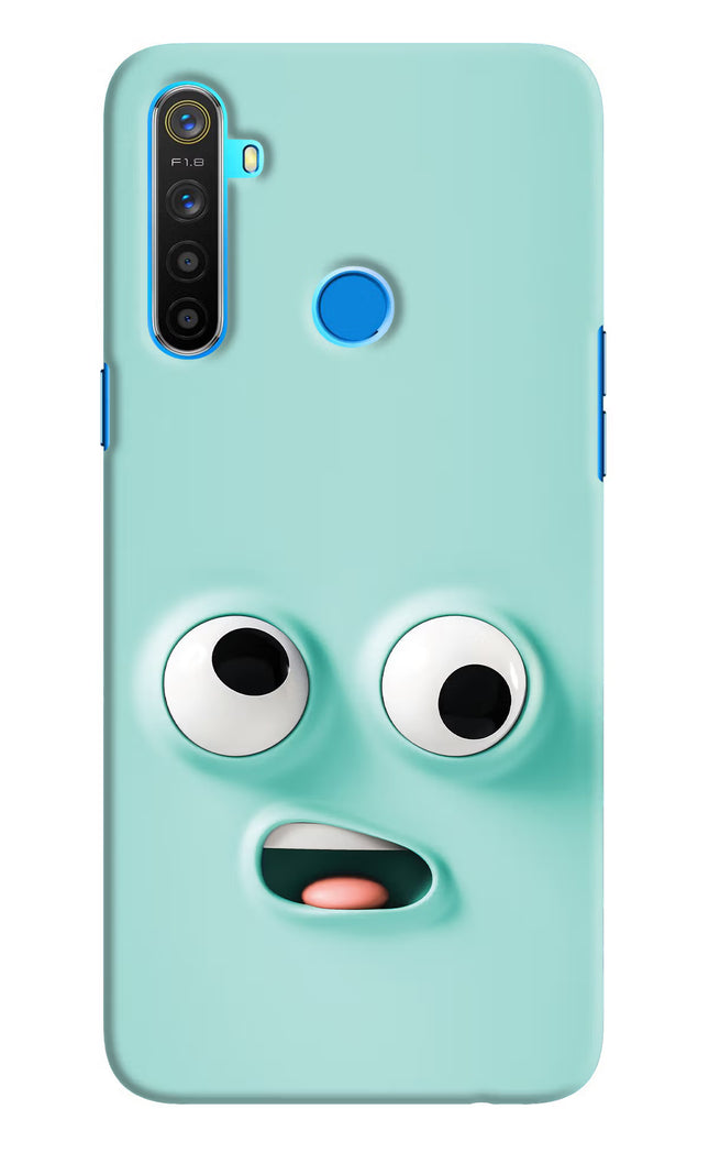 Funny Cartoon Realme 5/5i/5s Hard Case Back Cover by Casekaro
