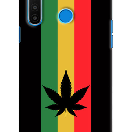 Weed Flag Realme 5/5i/5s Hard Case Back Cover by Casekaro