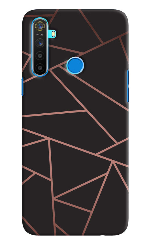 Geometric Pattern Realme 5/5i/5s Hard Case Back Cover by Casekaro