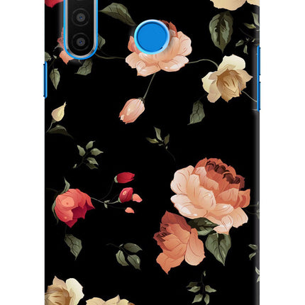 Flowers Realme 5/5i/5s Hard Case Back Cover by Casekaro