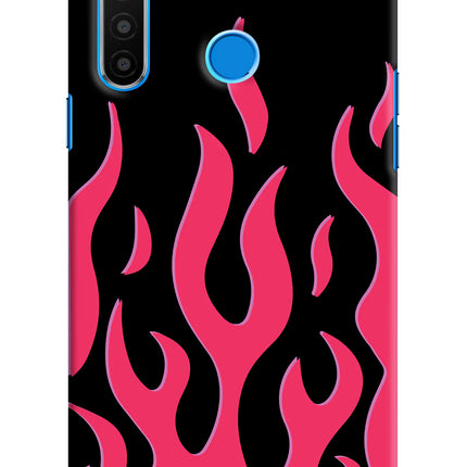 Fire Flames Realme 5/5i/5s Hard Case Back Cover by Casekaro