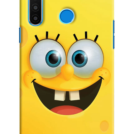 Sponge 1 Realme 5/5i/5s Hard Case Back Cover by Casekaro