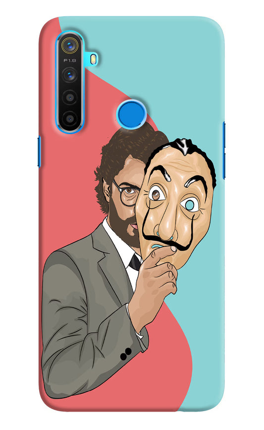 Professor Realme 5/5i/5s Hard Case Back Cover by Casekaro