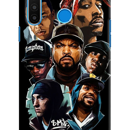 Rappers Realme 5/5i/5s Hard Case Back Cover by Casekaro