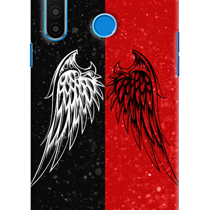 Wings Realme 5/5i/5s Hard Case Back Cover by Casekaro