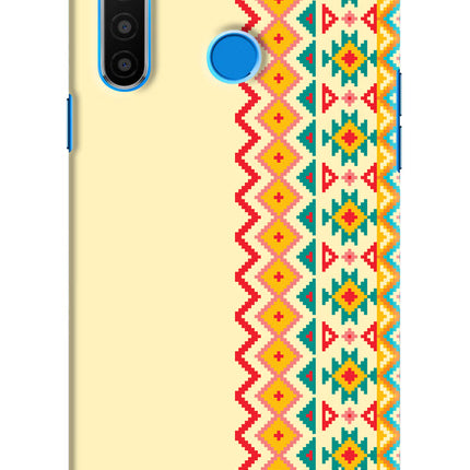 Ethnic Seamless Realme 5/5i/5s Hard Case Back Cover by Casekaro