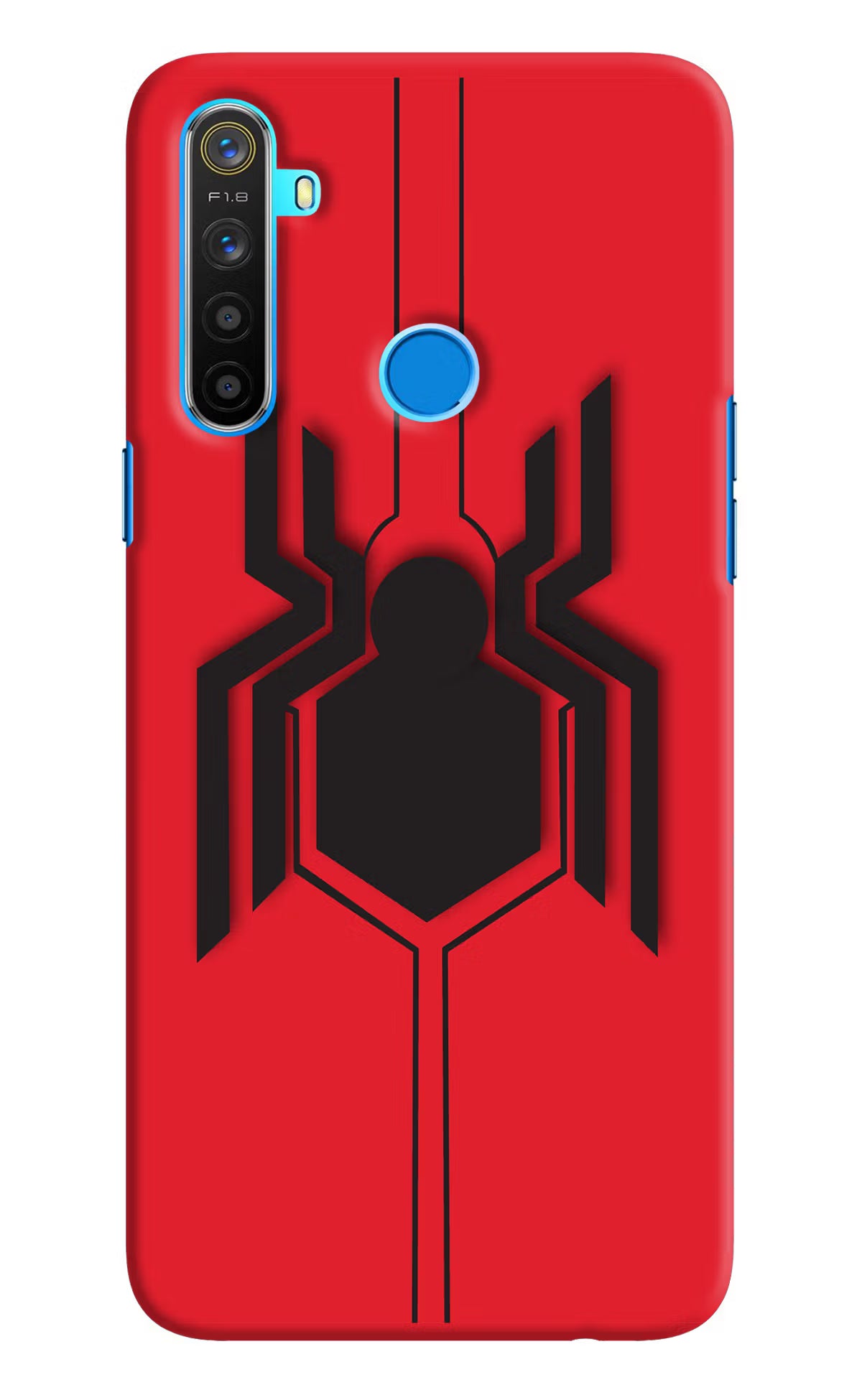 Spider Realme 5/5i/5s Hard Case Back Cover by Casekaro