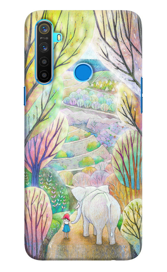 Nature Painting Realme 5/5i/5s Hard Case Back Cover by Casekaro