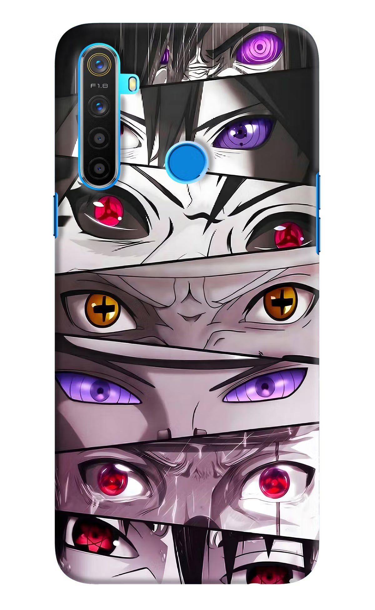 Naruto Anime Realme 5/5i/5s Hard Case Back Cover by Casekaro