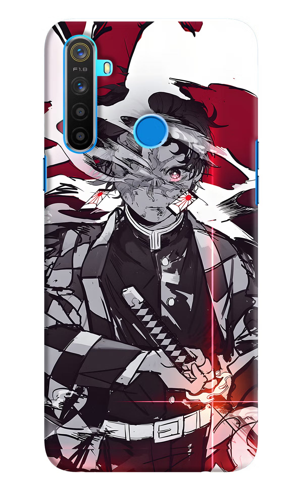 Demon Slayer Realme 5/5i/5s Hard Case Back Cover by Casekaro