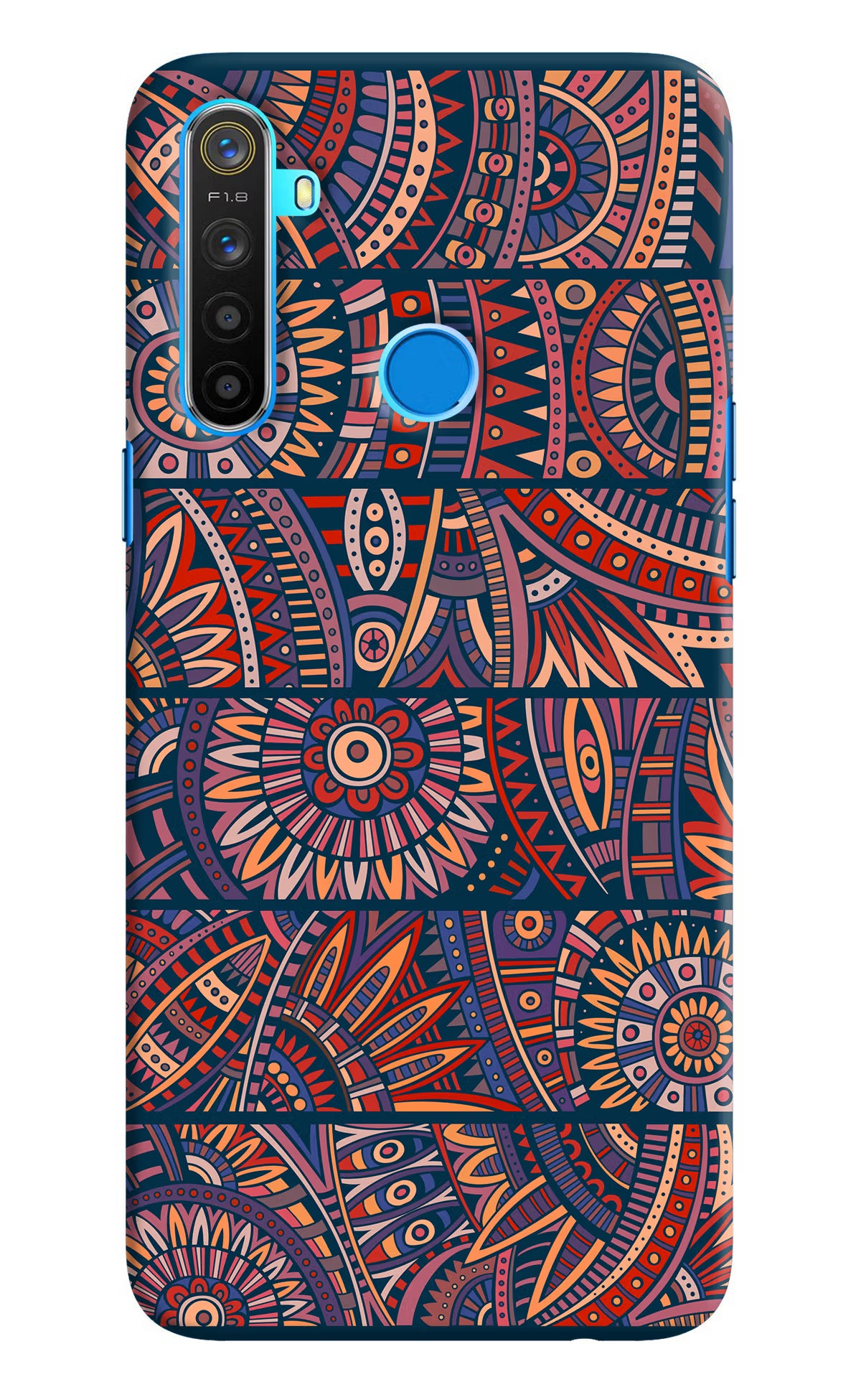 African Culture Design Realme 5/5i/5s Hard Case Back Cover by Casekaro
