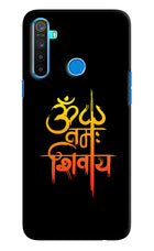 Om Namah Shivay Realme 5/5i/5s Hard Case Back Cover by Casekaro