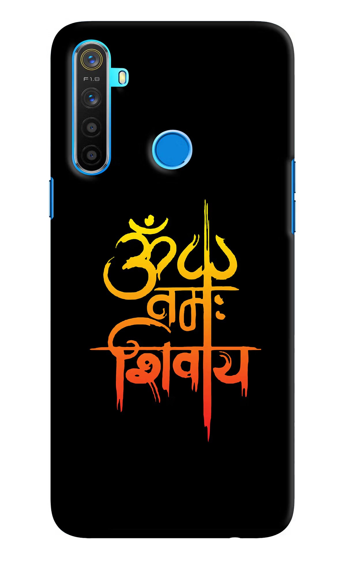 Om Namah Shivay Realme 5/5i/5s Hard Case Back Cover by Casekaro