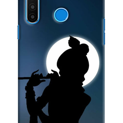 Shri Krishna Silhouette Realme 5/5i/5s Hard Case Back Cover by Casekaro