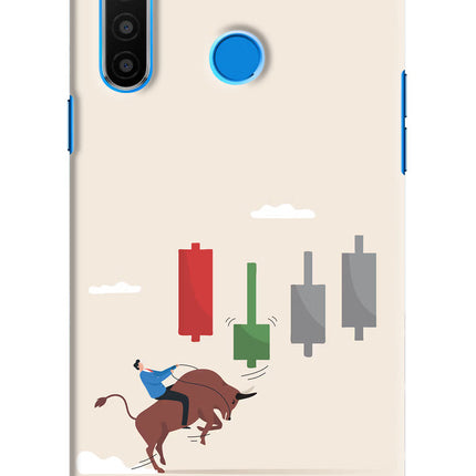 Bull Trading Momentum Realme 5/5i/5s Hard Case Back Cover by Casekaro