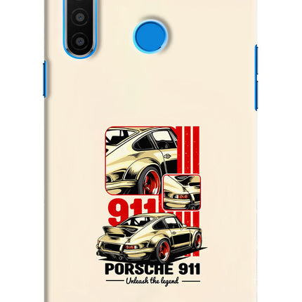 Classic Porsche 911 Realme 5/5i/5s Hard Case Back Cover by Casekaro