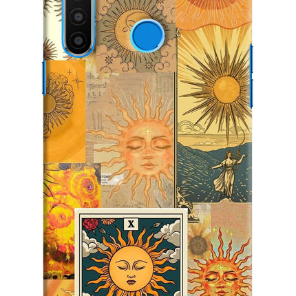Sun Realme 5/5i/5s Hard Case Back Cover by Casekaro
