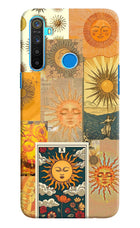 Sun Realme 5/5i/5s Hard Case Back Cover by Casekaro