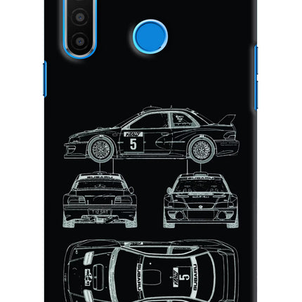 WRC'99 Realme 5/5i/5s Hard Case Back Cover by Casekaro