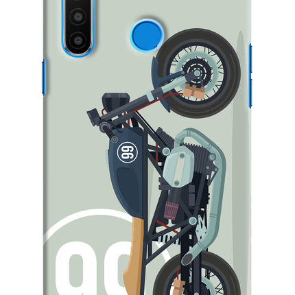 Classic Cafe Racer 99 Realme 5/5i/5s Hard Case Back Cover by Casekaro