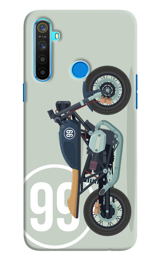 Classic Cafe Racer 99 Realme 5/5i/5s Hard Case Back Cover by Casekaro