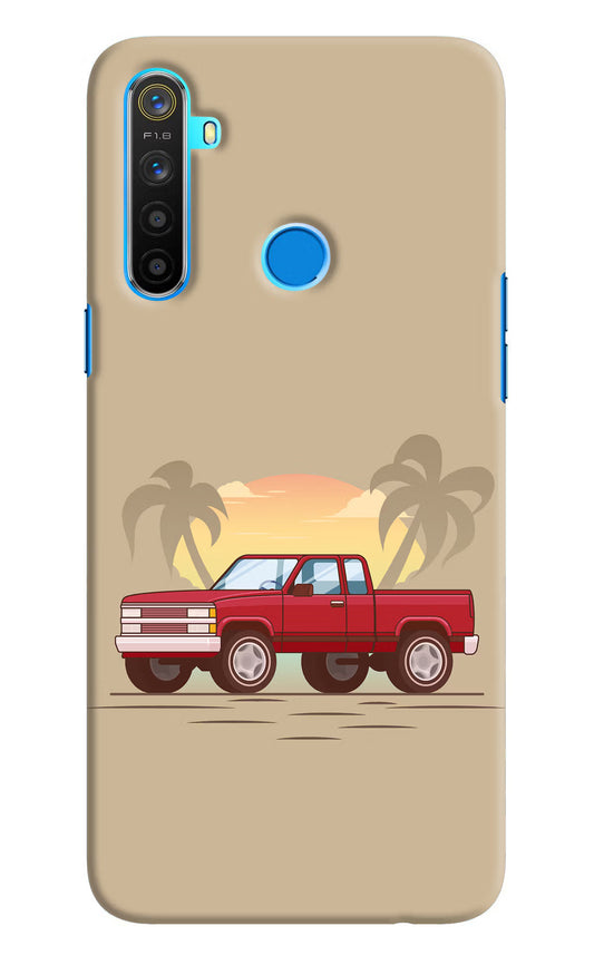 Desert Classic Drive Realme 5/5i/5s Hard Case Back Cover by Casekaro
