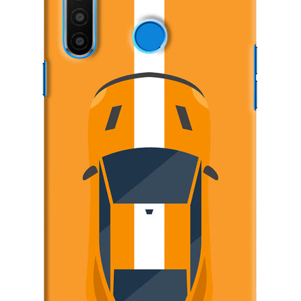Highway Pursuit Realme 5/5i/5s Hard Case Back Cover by Casekaro