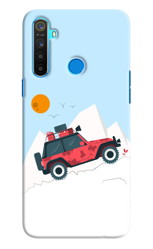 Mountain Trail Beast Realme 5/5i/5s Hard Case Back Cover by Casekaro