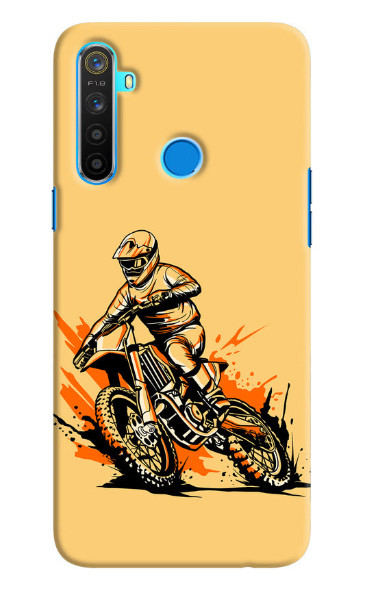 Off-Road Fury Realme 5/5i/5s Hard Case Back Cover by Casekaro