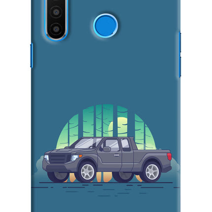 Retro Garage Vibe Realme 5/5i/5s Hard Case Back Cover by Casekaro
