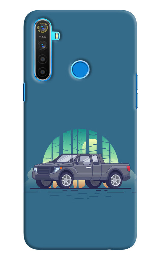 Retro Garage Vibe Realme 5/5i/5s Hard Case Back Cover by Casekaro