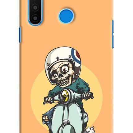 Undead Biker Realme 5/5i/5s Hard Case Back Cover by Casekaro