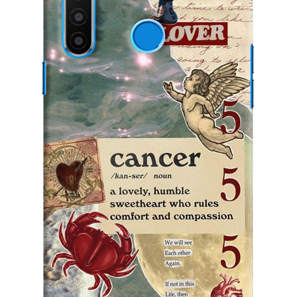 Cancer Zodiac Realme 5/5i/5s Hard Case Back Cover by Casekaro