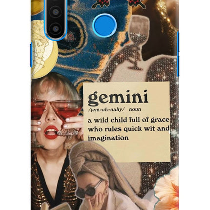 Gemini Zodiac Realme 5/5i/5s Hard Case Back Cover by Casekaro
