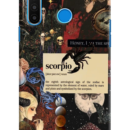 Scorpio Zodiac Realme 5/5i/5s Hard Case Back Cover by Casekaro
