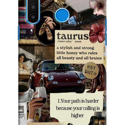 Taurus Zodiac Realme 5/5i/5s Hard Case Back Cover by Casekaro