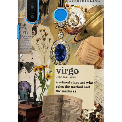 Virgo Zodiac Realme 5/5i/5s Hard Case Back Cover by Casekaro
