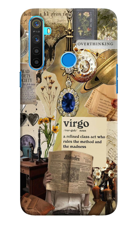 Virgo Zodiac Realme 5/5i/5s Hard Case Back Cover by Casekaro